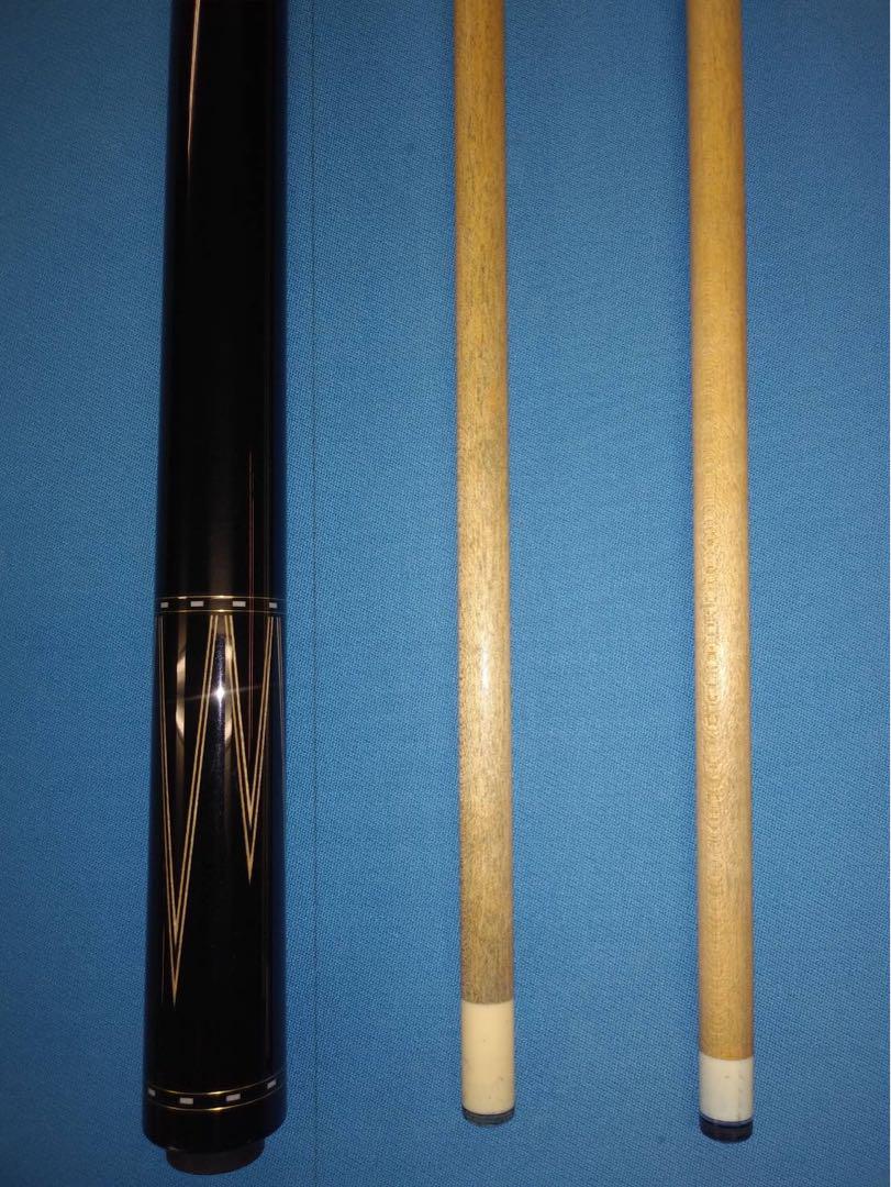 値下げ！　ダン　ディショウCUE 黒檀6剣 大幅値下げ！ ダン ディショウCUE 黒檀6剣