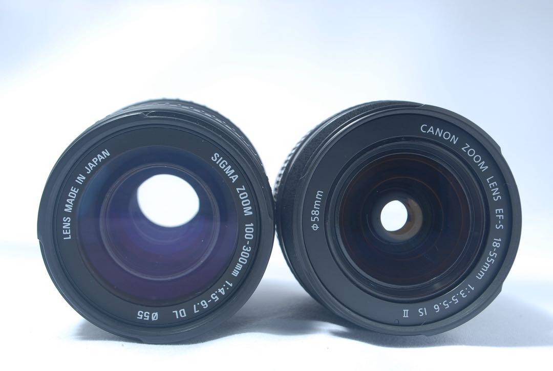 Canon kiss X5 フルセット☘️ 標準レンズ 望遠レンズ 動作良好☘️