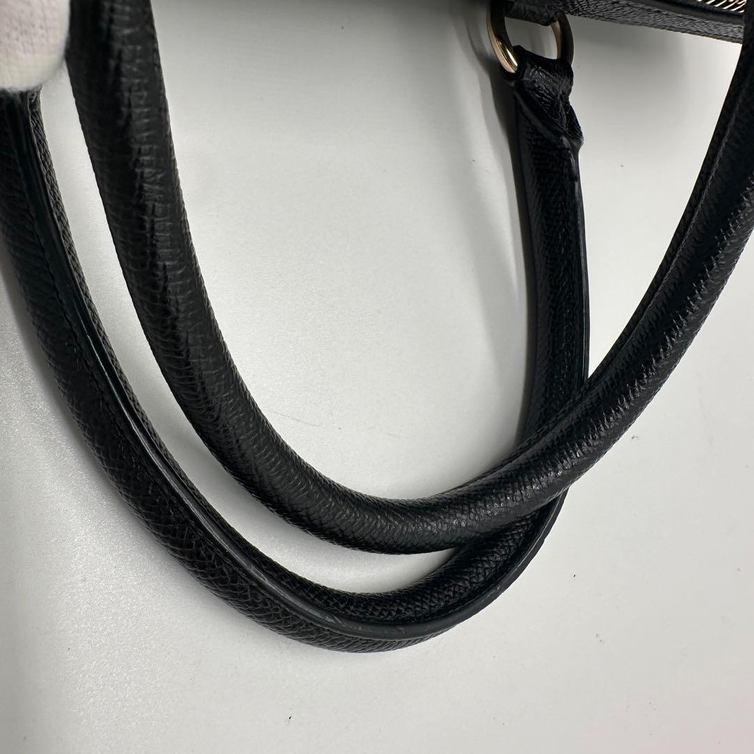 【極美品】COACH コーチ　ハンドバッグ　ミニボストンバッグ　ブラック