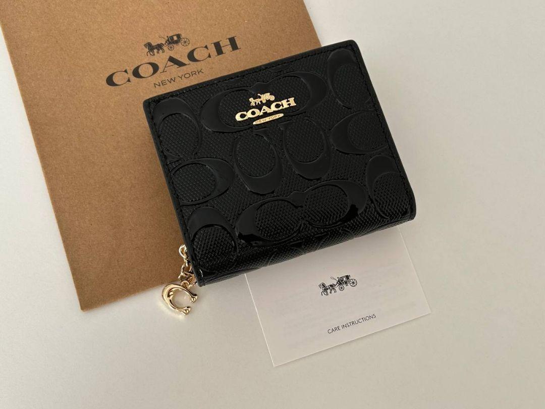 COACHアウトレット ブラック 二つ折り財布 楽天市場】コーチ 折り財布 二つ折り 二つ折り財布 財布