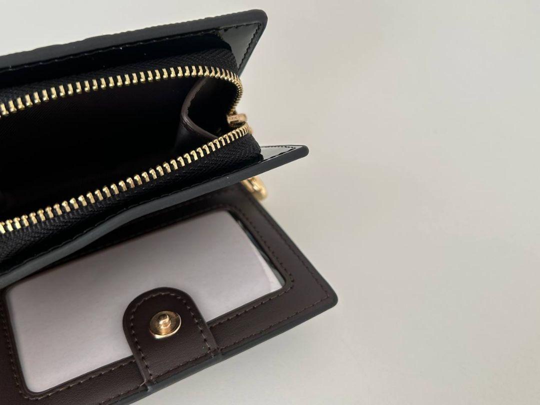 COACH ブラック 二つ折り財布高価