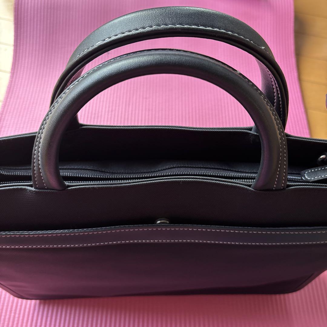 【美品】【匿名配送】黒のナイロンビジネスバッグ