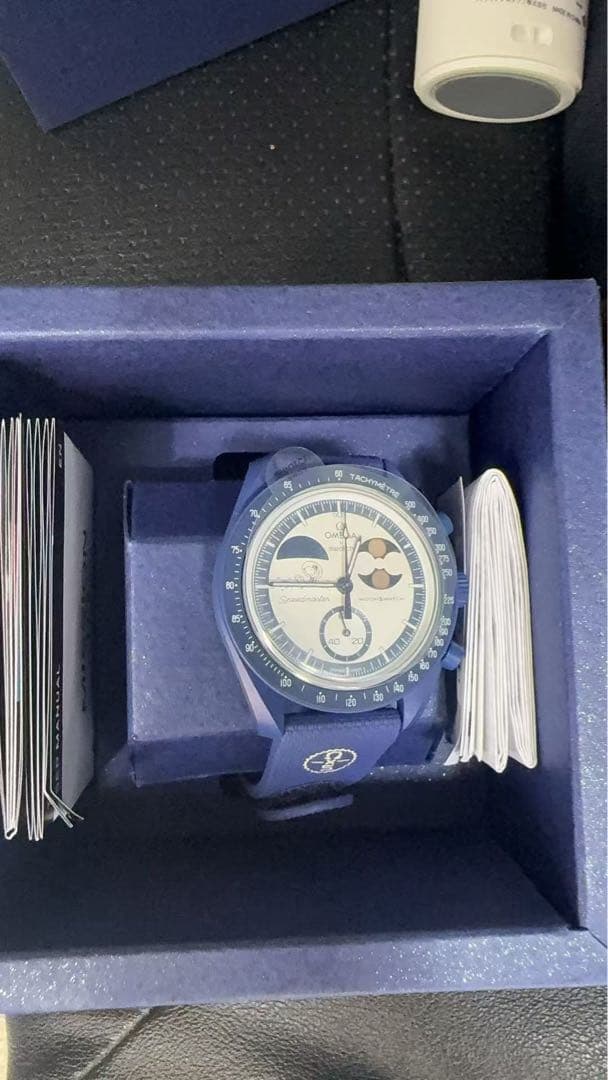 Swatch x OMEGA x Snoopy Popcorn Design