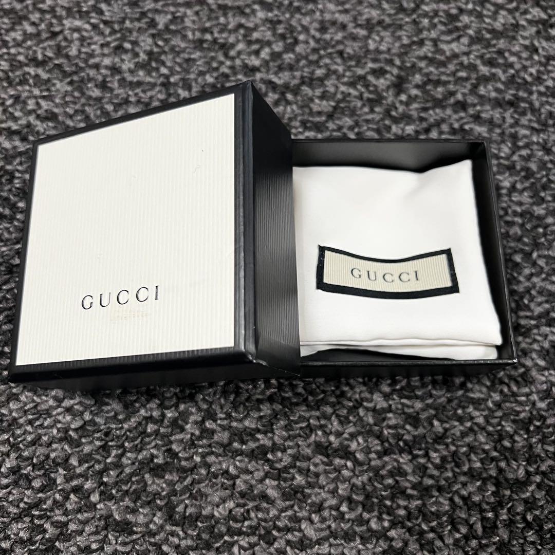 GUCCI グッチ　メンズ　シルバーチェーンブレスレット