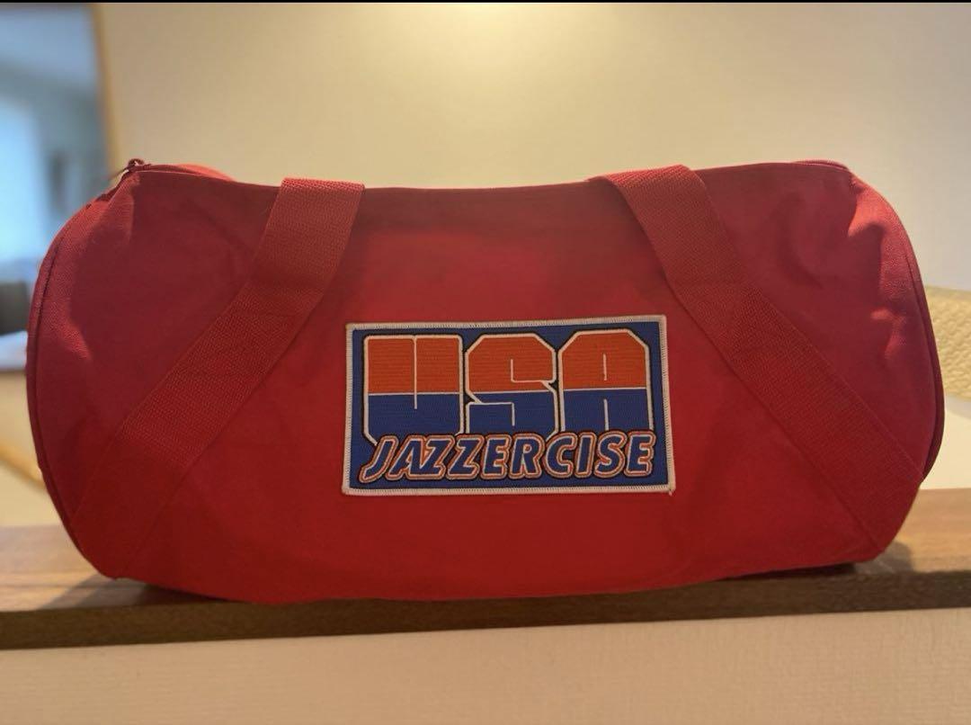 新品！タグ付き！jazzerciseバッグ①⓪③ 新品】JAZZERCISE ダッフルバッグ レッド - メルカリ