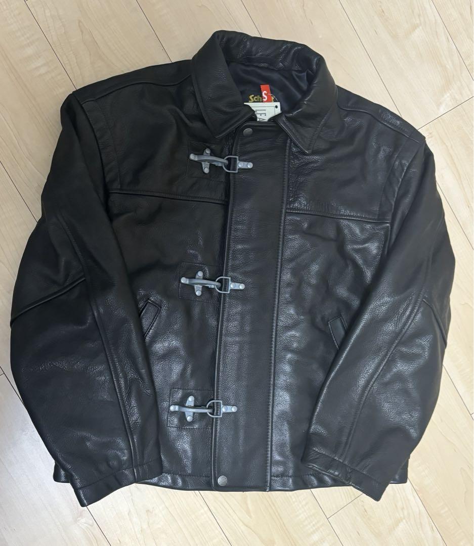 ジャケット・アウター Supreme x Schott Leather Clip Jacket