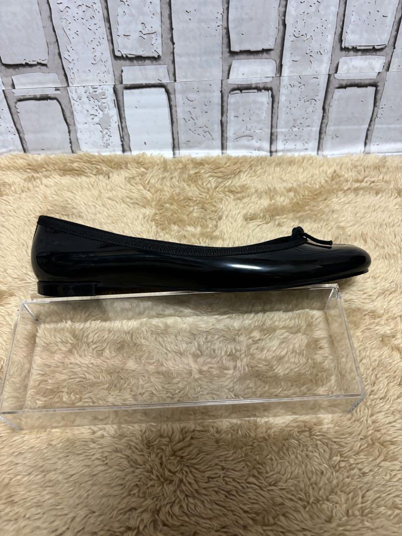 【美品】repetto レペット サンドリオンベイビー ブラック38