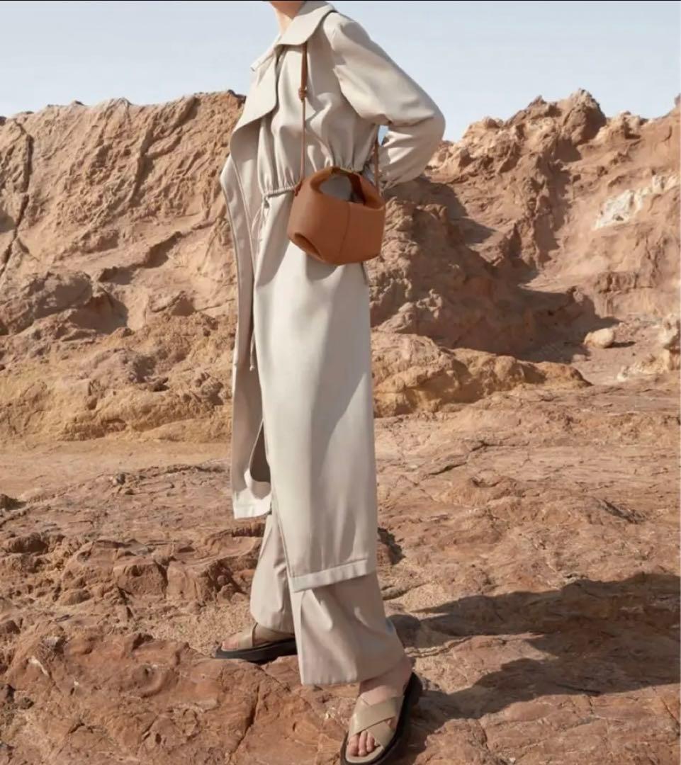 最新 POLENE　ポレーヌ Beri ショルダーバッグ　キャメル 【A1858819533】(12480円)