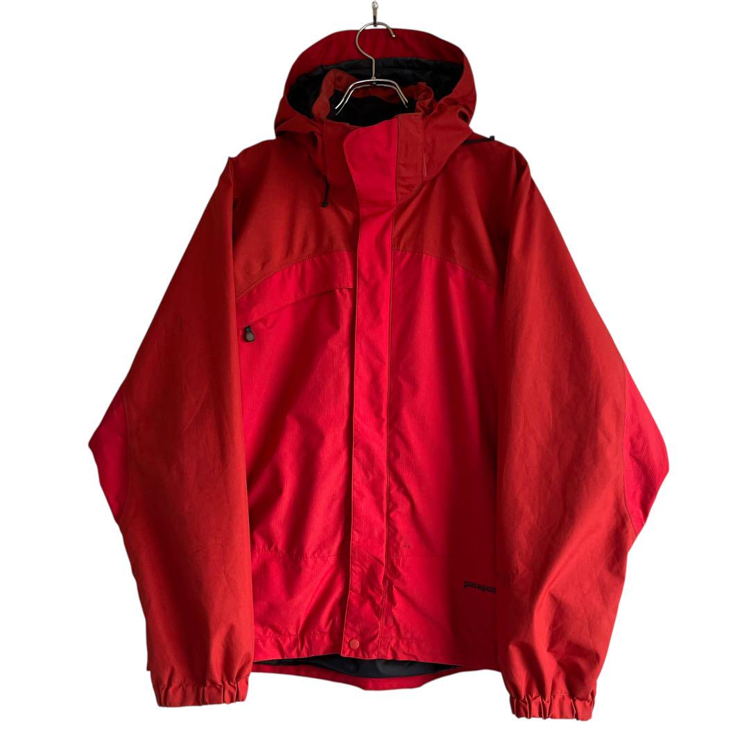patagonia プリモジャケット ナイロンジャケット ゴアテックス 赤 L