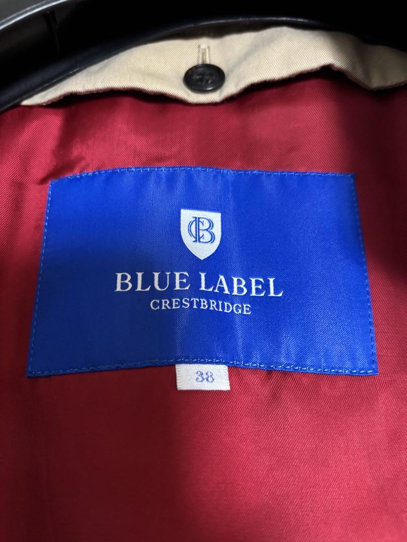 みえこ　BLUE LABEL CRESTBRIDGE トレンチコート 38