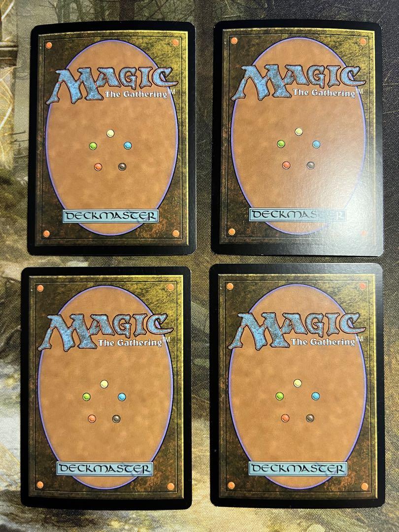 MTG 銀エラの達人　初版　foil 4枚セット