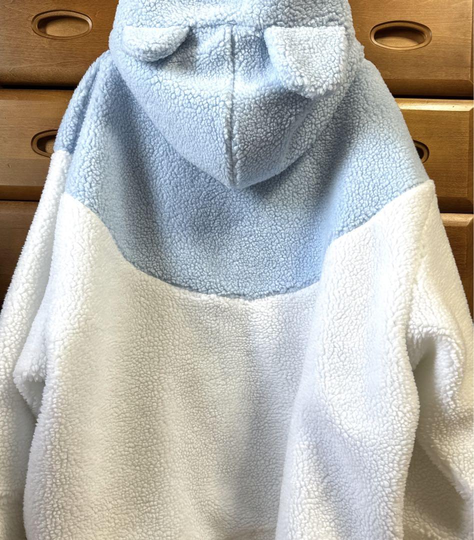 Whinny（ホワイニー）の「Whinny/ふあふあ、くまきちブルャ~（ブルゾン）」 - WEAR