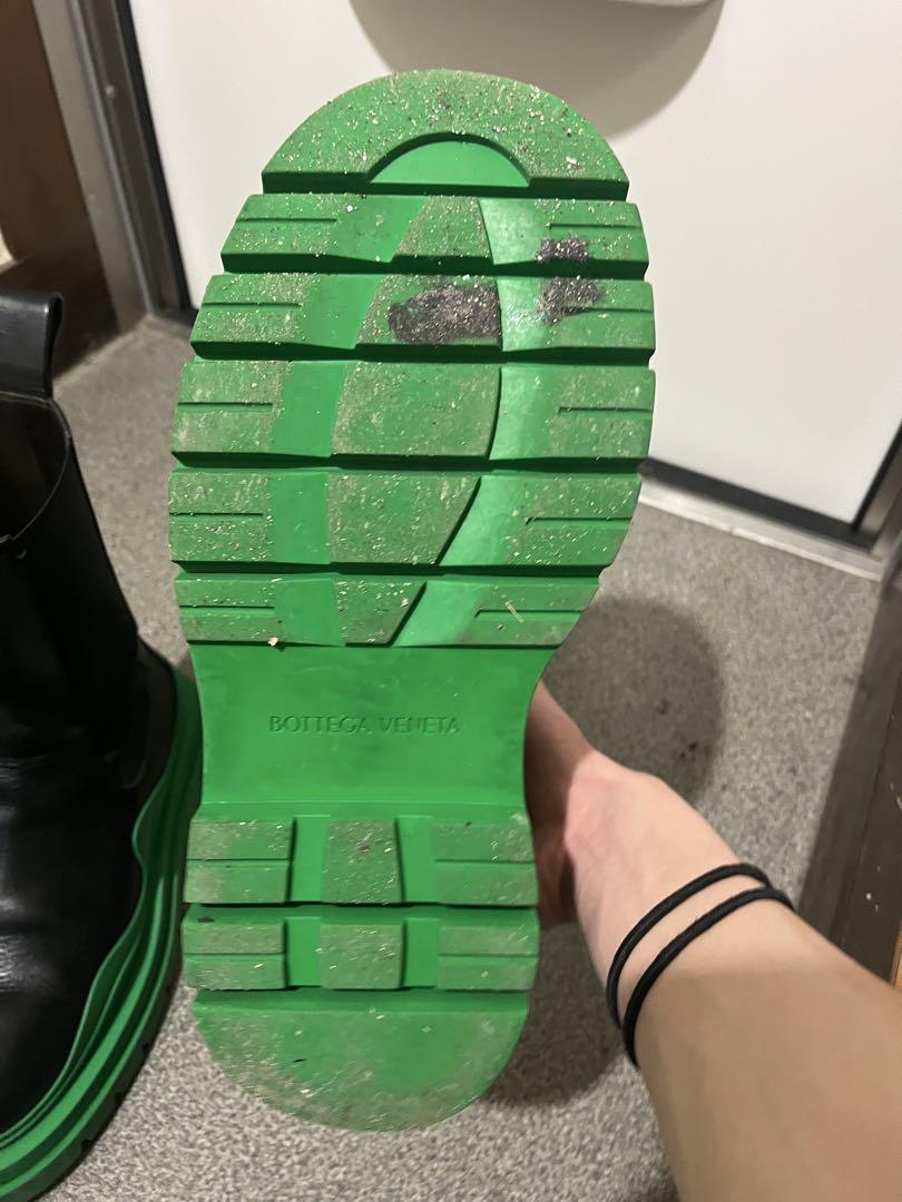 確実正規品 BOTTEGA VENETA タイヤチェルシーブーツ 41