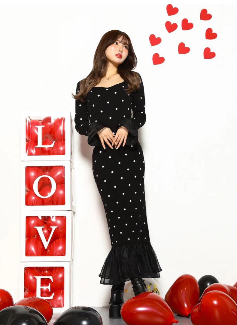 darich シアードッキングマーメイドワンピ FS最 安 価格