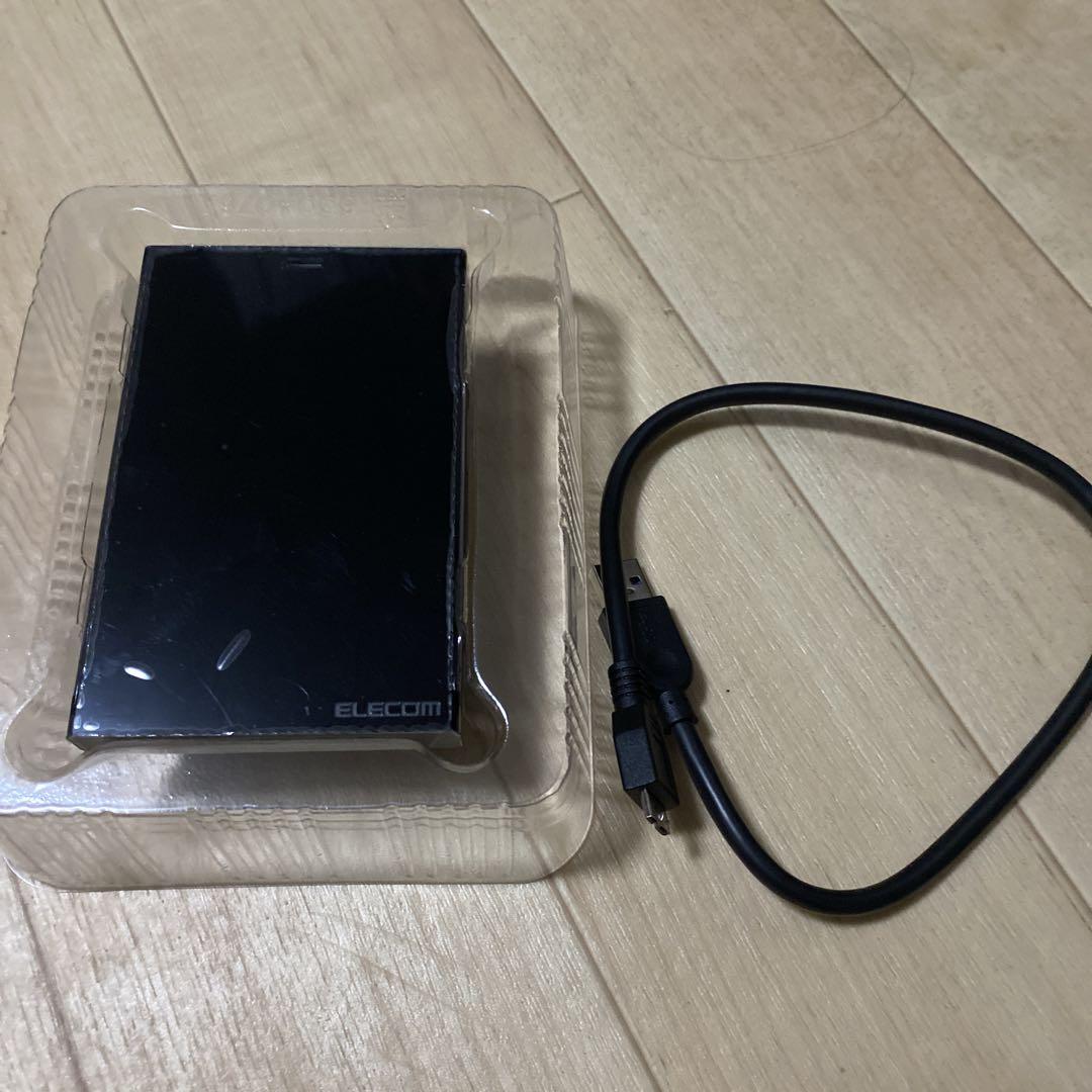 ELECOM e:DISK 2.0TB ブラック USB 3.0
