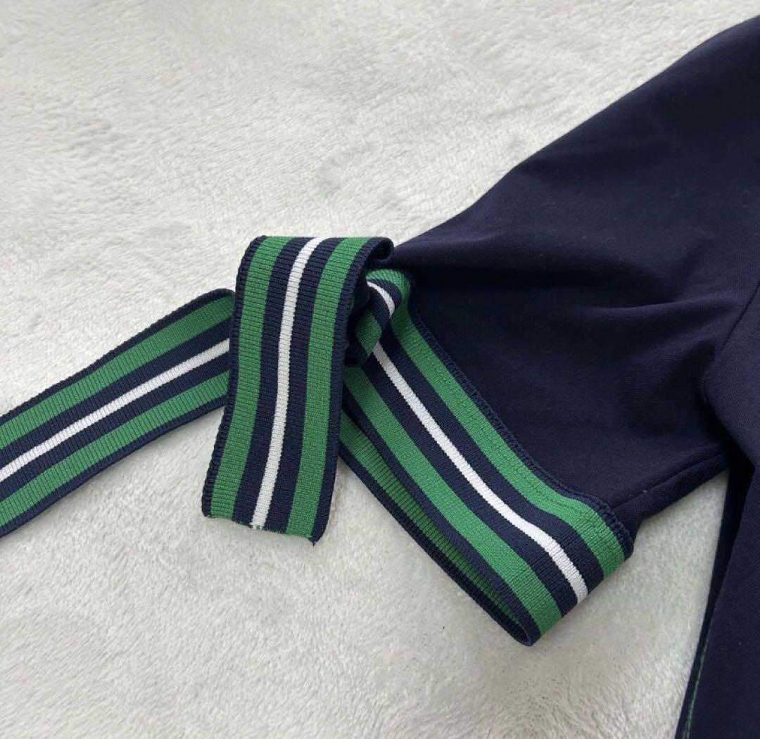 美品✨着丈120✨スポーツマックス　アシンメトリー　リボン　フレアワンピース