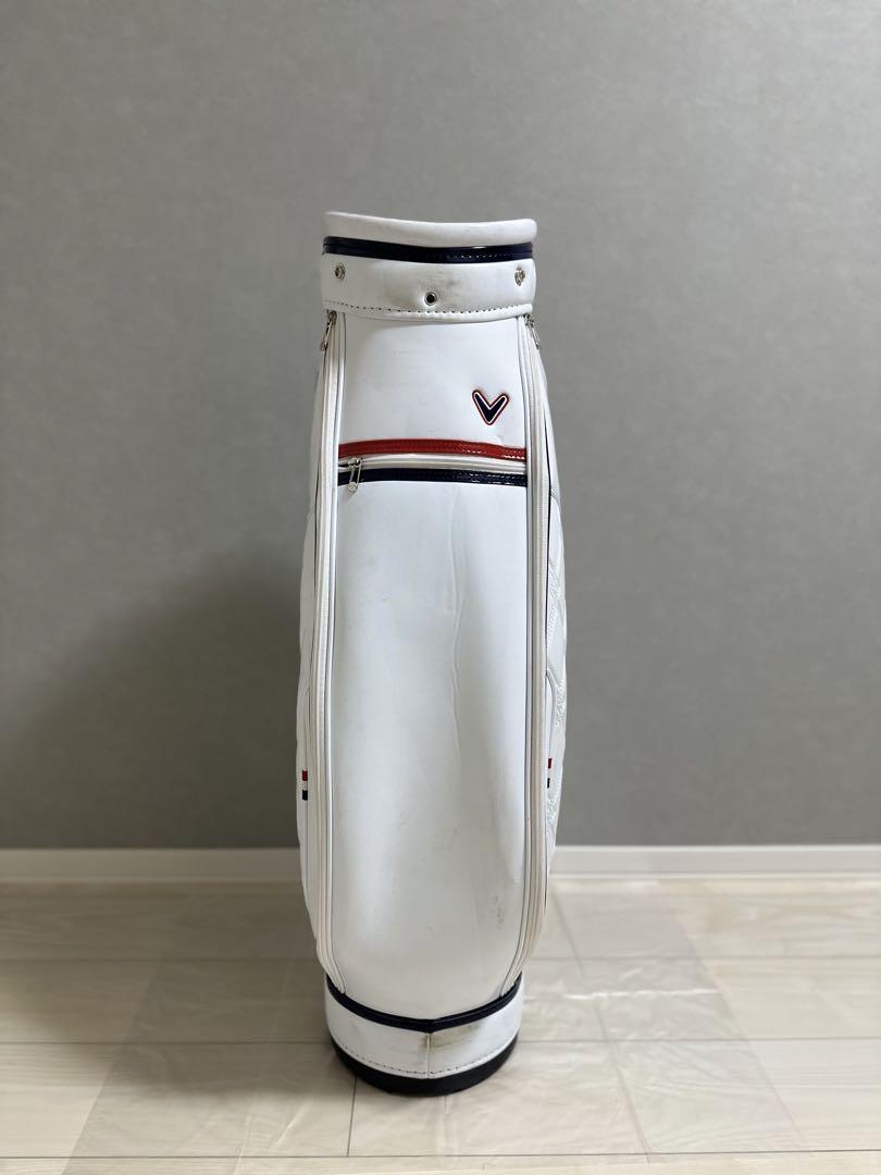Callaway ゴルフキャディバッグ ホワイト キルティング