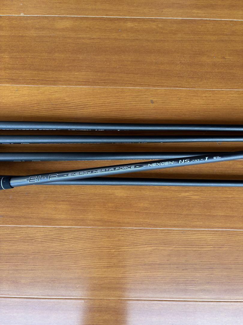 NEXGEN NS210 5本セット(6～P)　シャフトEI-F NS210-I