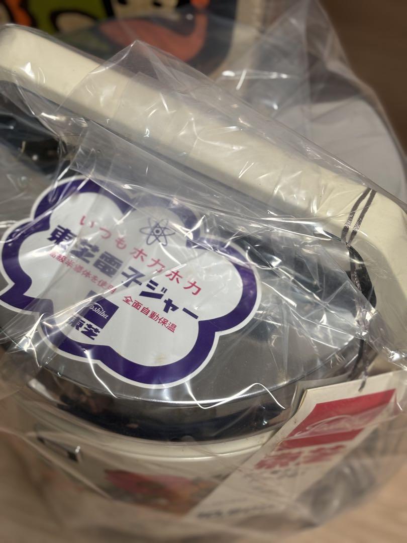 新品未使用【昭和レトロ】東芝 電子ジャー 花柄 - メルカリ