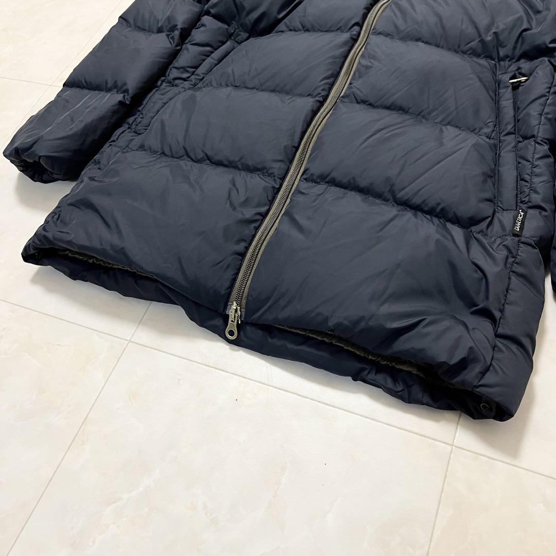 ✨美品✨大きいサイズ42✨デュベティカ　Kappa ダウンコート　ネイビー 美品✨大きいサイズ✨デュベティカ カリスドゥエ ダウンコート