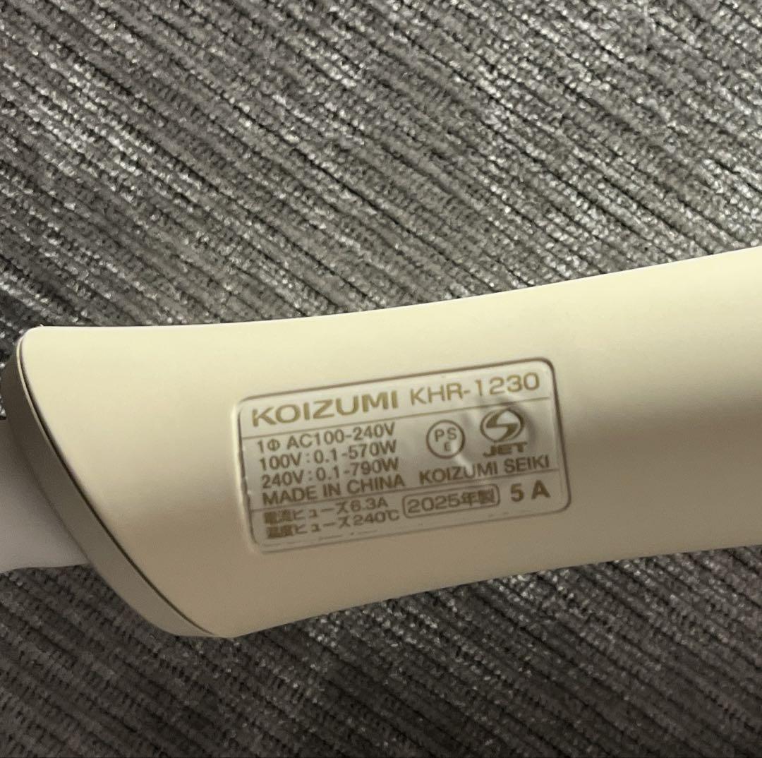 【2025年製】コイズミ　カールアイロン　32mm 　サロンセンス