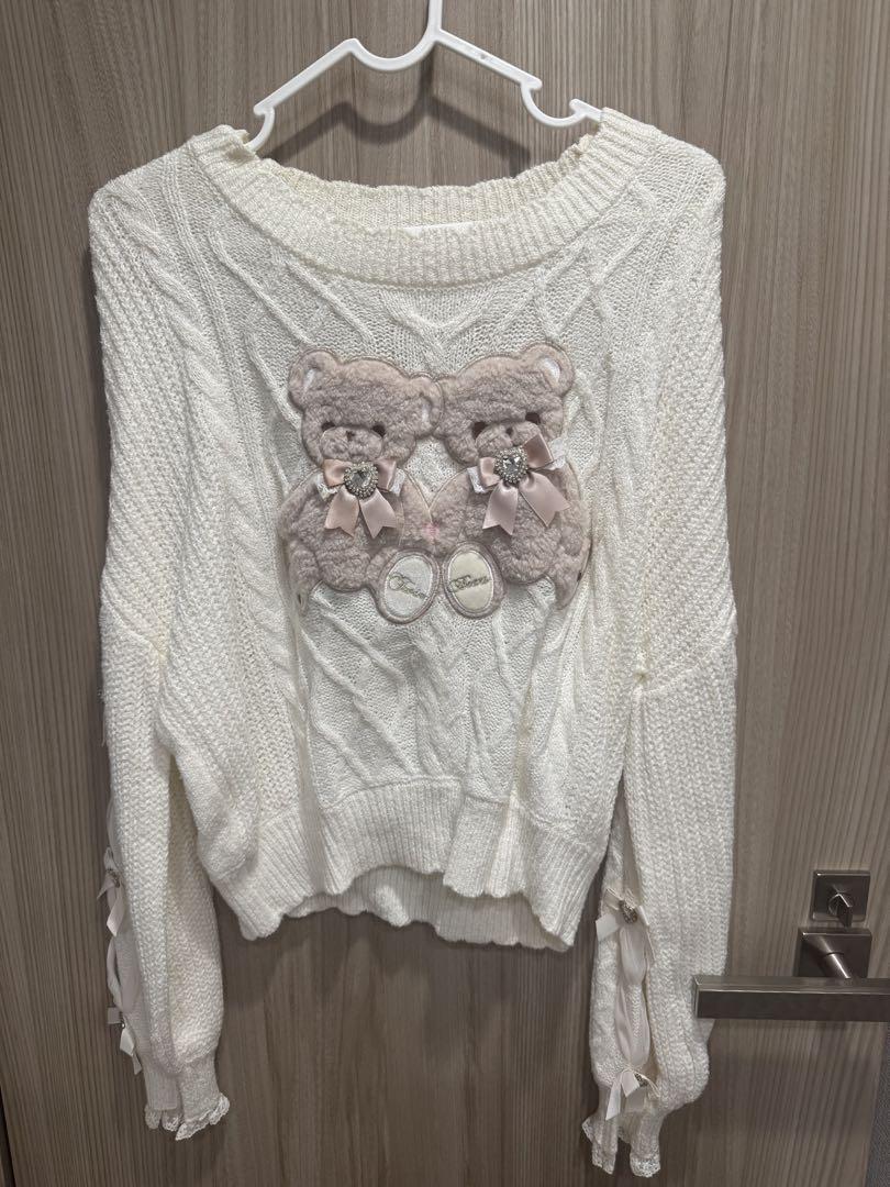 LizLisa TwinBears ニットトップス