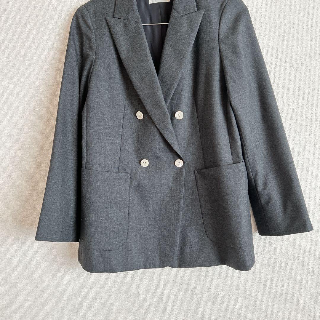 イエナ　美品　ウールダブルブレストジャケット36