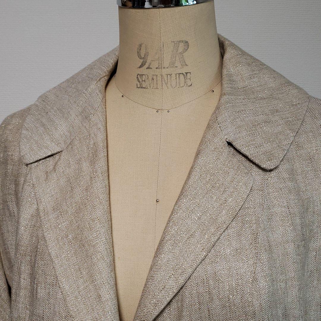 MADE IN ITALY フィレンツェセレクトの麻コート DVURi-m66701546685 日本製
