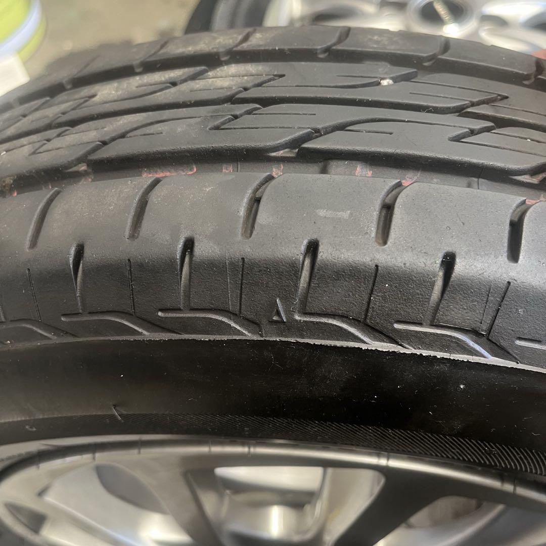 h*u様 ユーズド　ノーマルタイヤアルミ4本セット145/80R13 BS ブリ