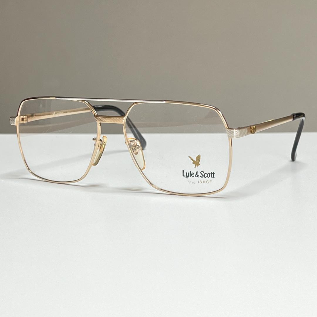 Lyle＆Scott ライルアンドスコット 眼鏡フレーム メガネ ダブル
