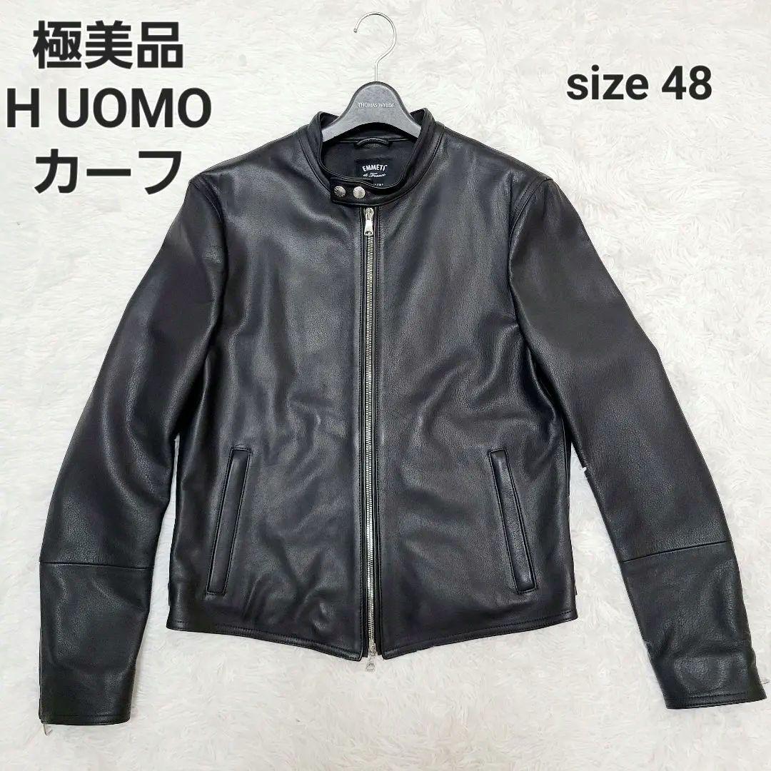 【ほぼ新品】EMMETI×干場氏のコラボモデルH UOMO カーフ 限定150着
