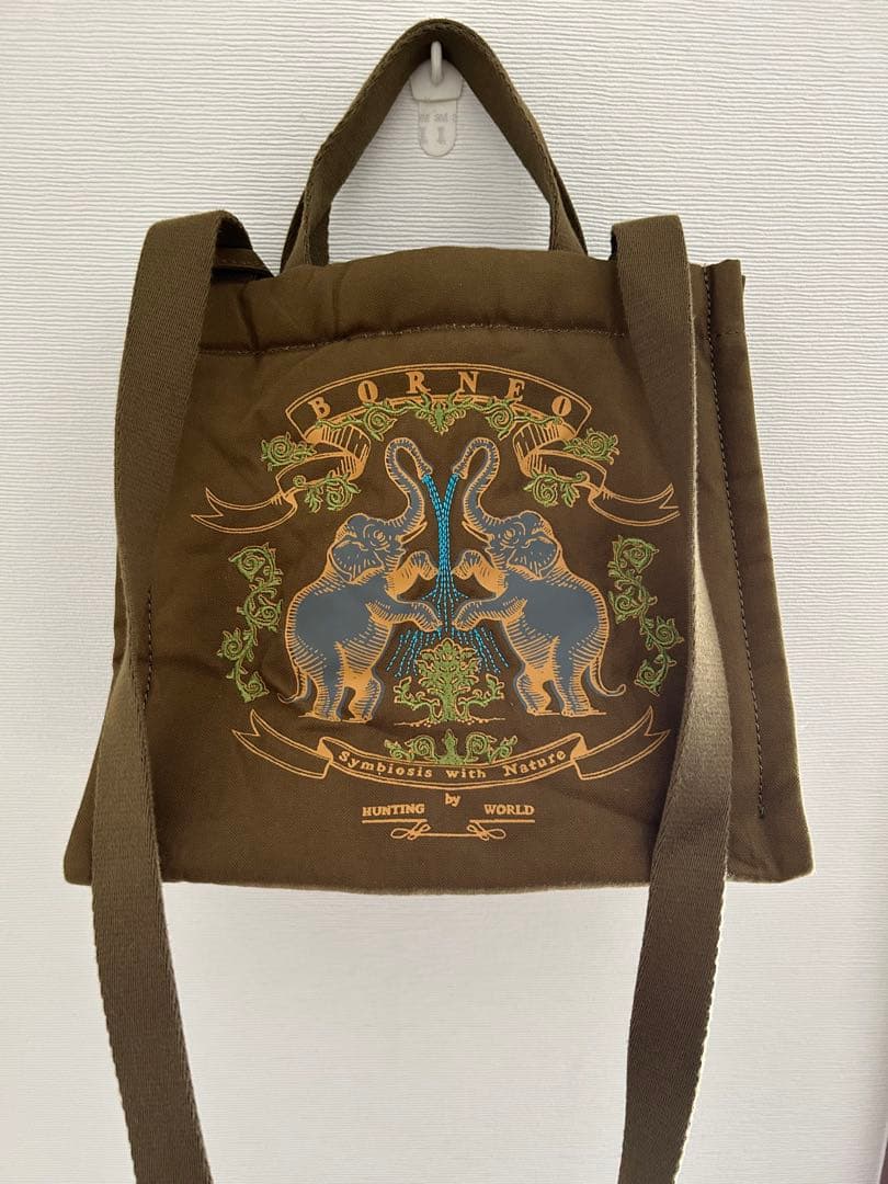 ハンティングワールド ボルネオチャリティー 2way トートバッグ　ショルダー mdprevattcaulkingandwaterproofing.com