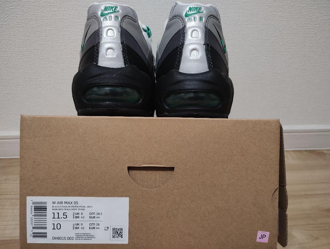 靴 NIKE WMNS AIR MAX 95 GREEN DH8015-002
