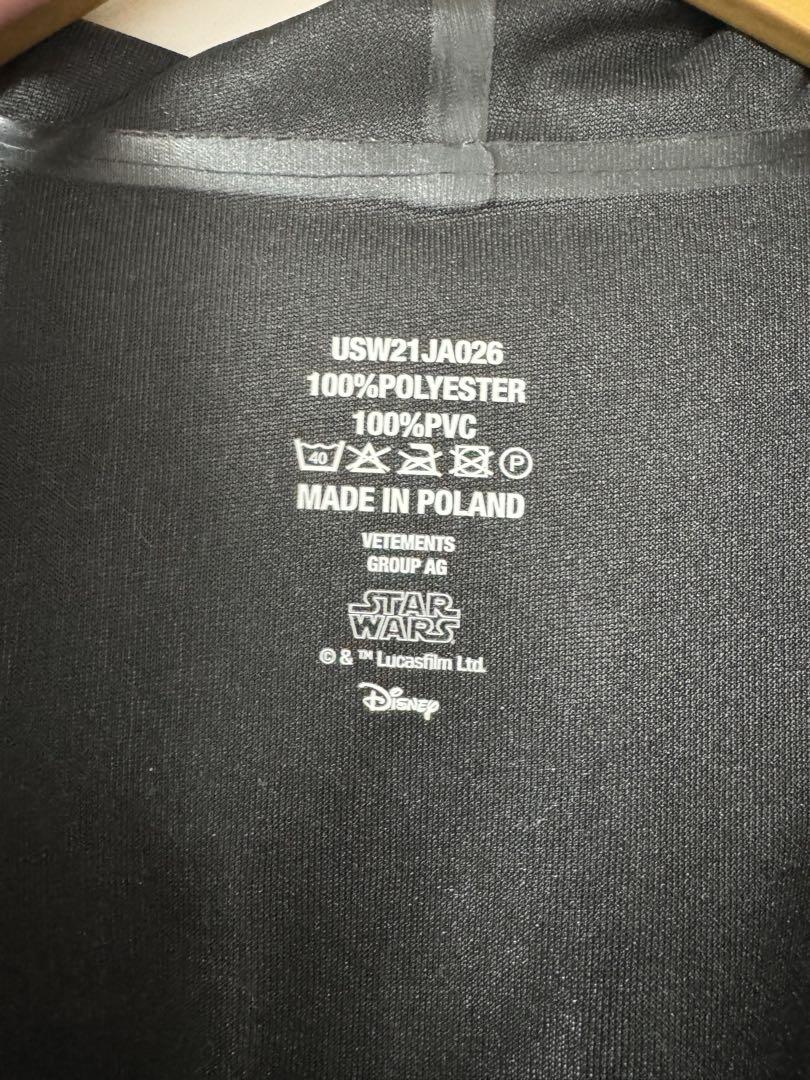 【VETEMENTS】STAR WARS Edition レインコート