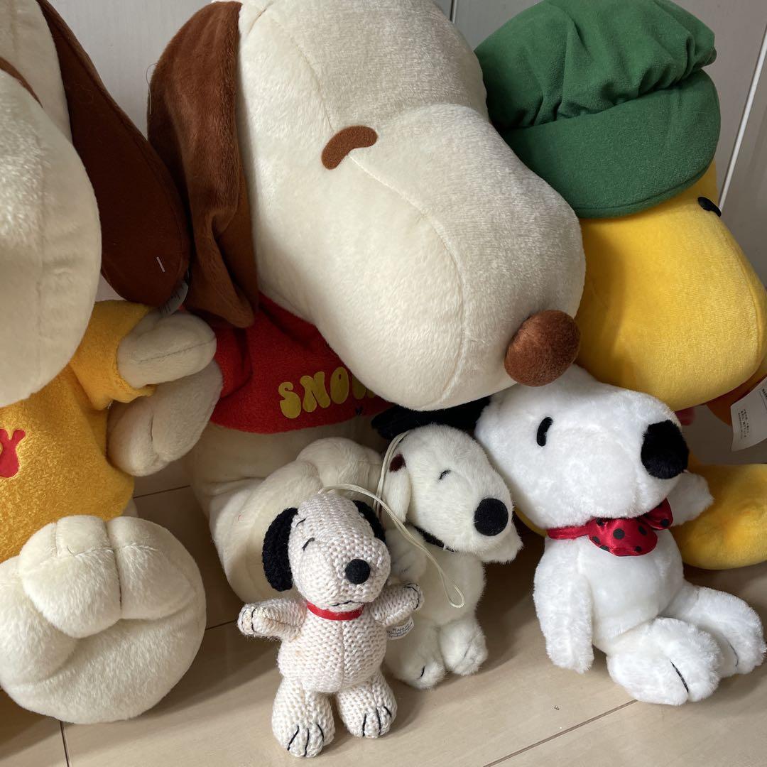 平成レトロ PEANUTS 大きなスヌーピーぬいぐるみ ウッドストック　希少