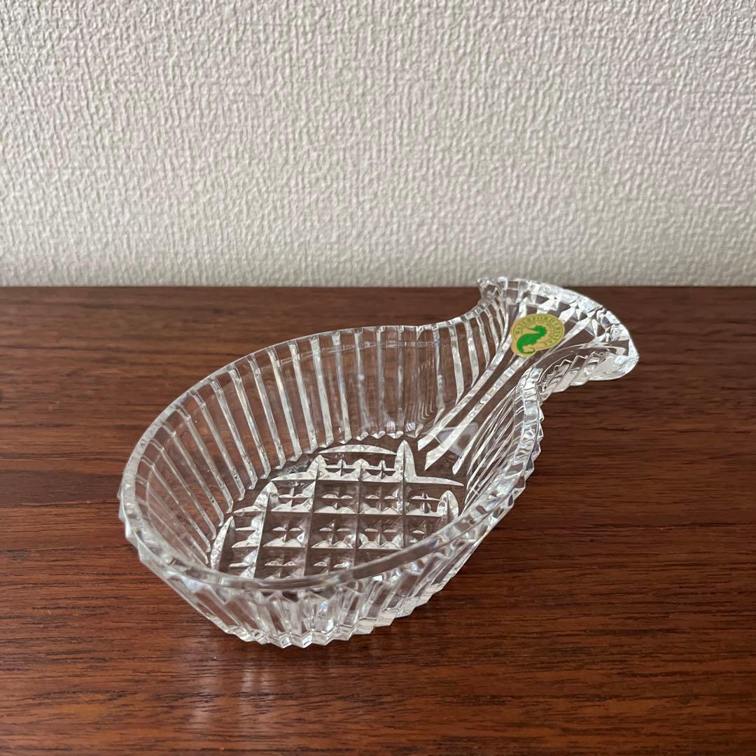 ウォーターフォード　パイナップル　ガラス小皿