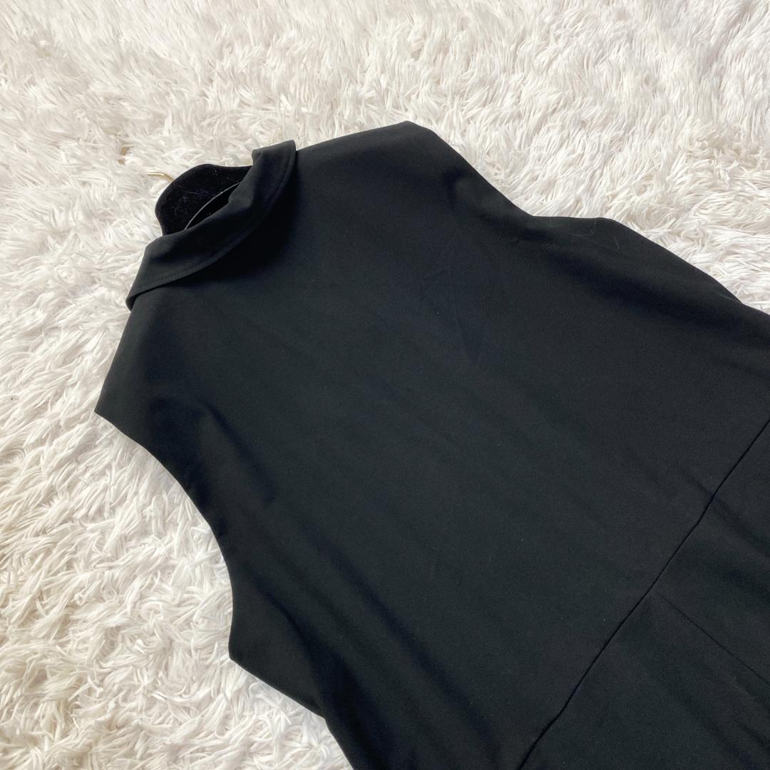 美品✨ 22AW mizuiro ind シャツカラー サロペット 黒