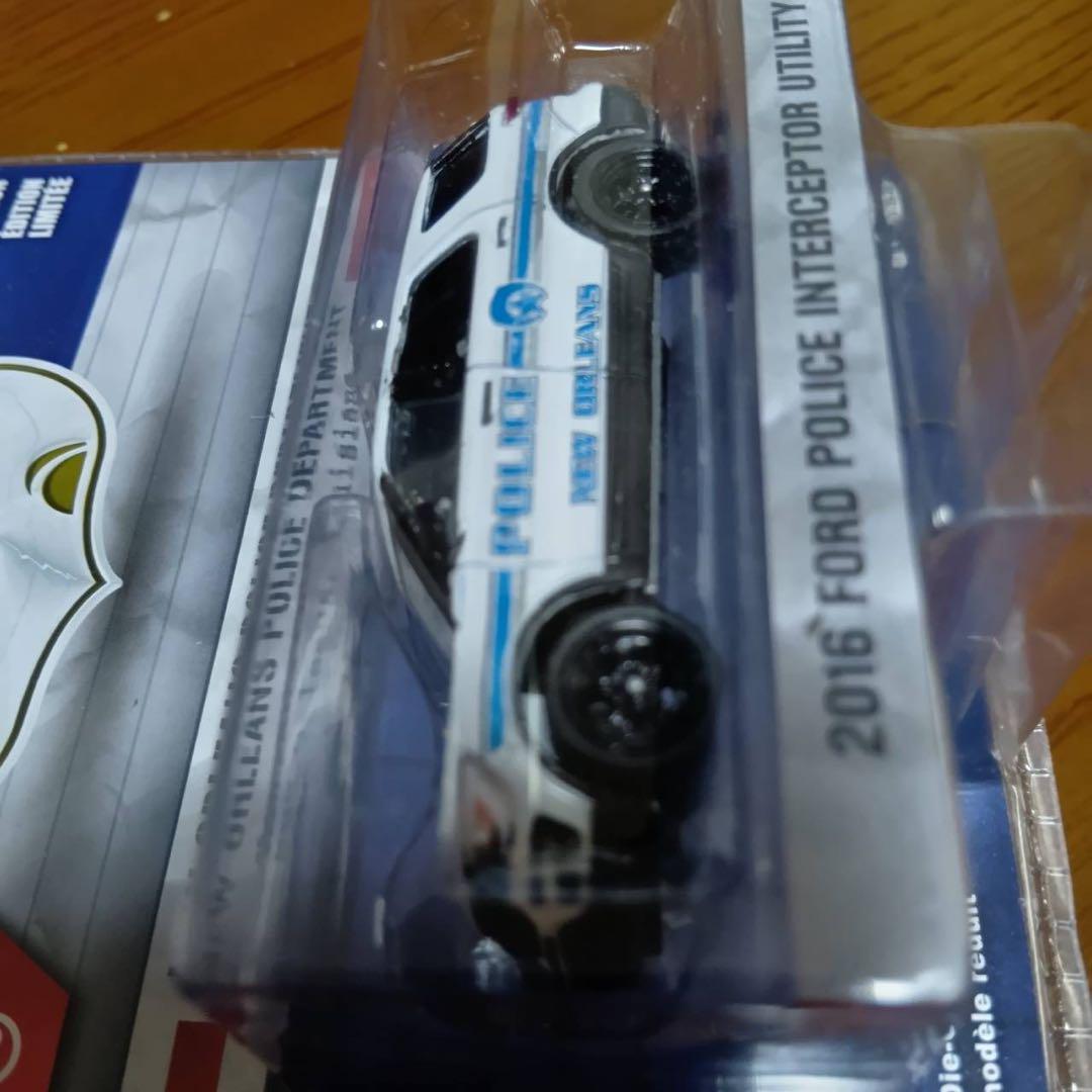 3台セット】グリーンライト ホットパシュート ポリスカー 1/64