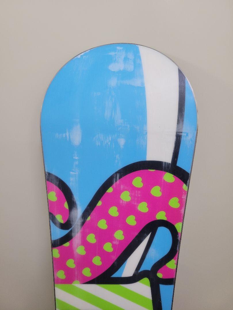 [美品] SPOON FLY スノーボード 140cm ビンディング
