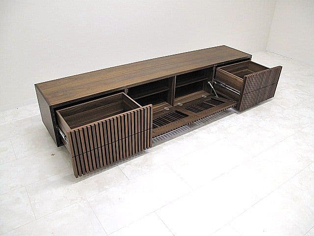 ウォールナット無垢材TVボード テレビボードARMONIA