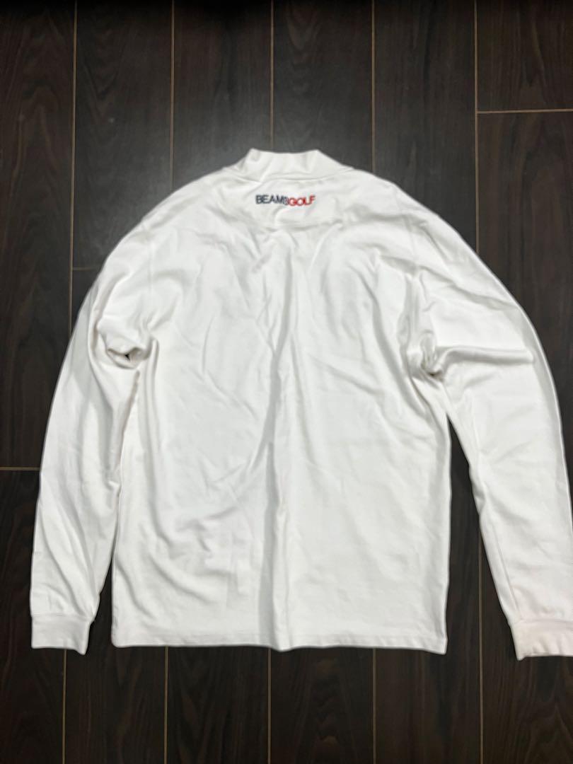 BEAMS GOLF ロングスリーブシャツ ホワイト