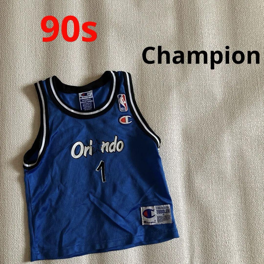 【Champion】90s ゲームシャツ ベビー ハーダウェイ