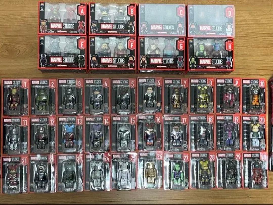 MARVEL ベアブリック ハッピーくじ 2025