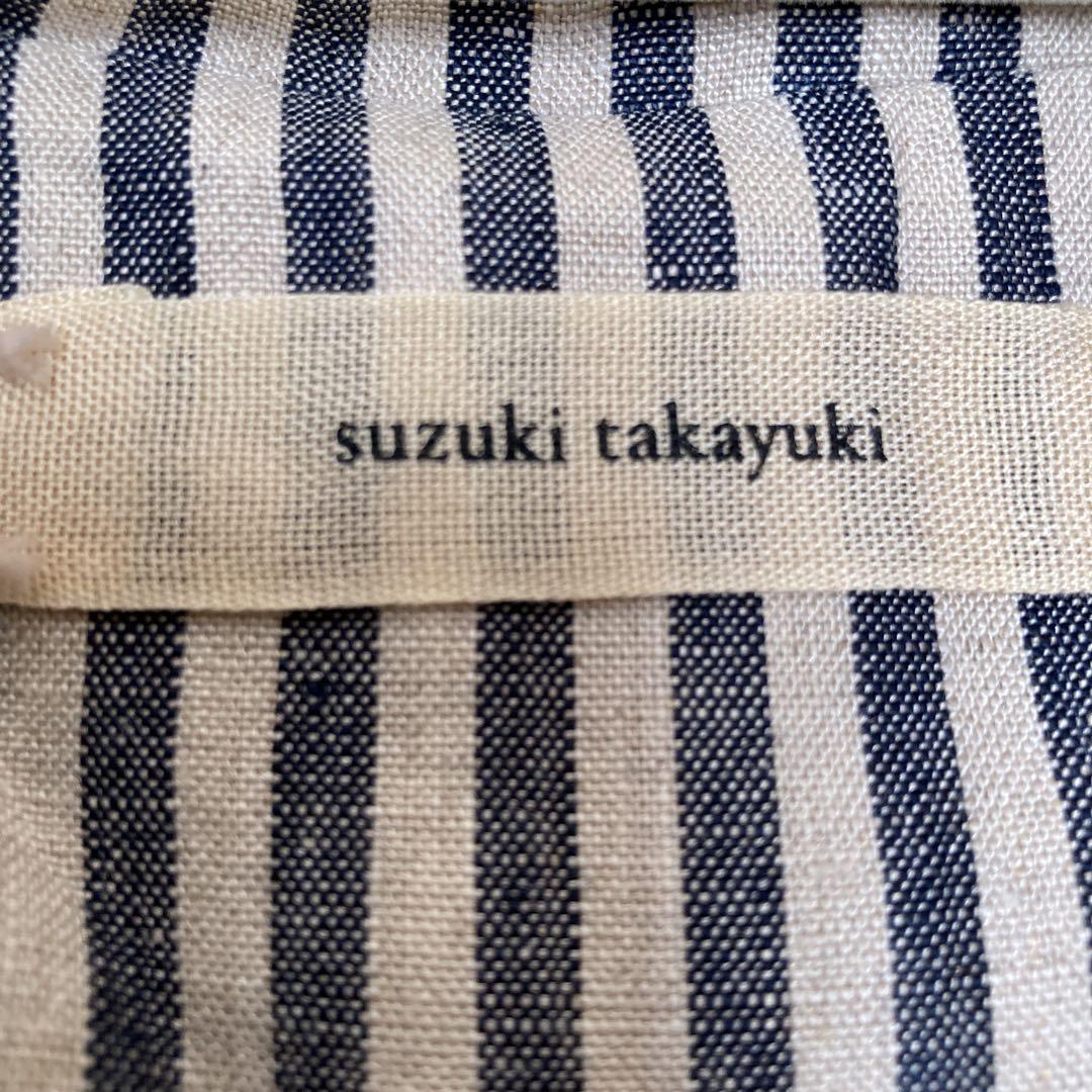 suzuki takayuki ストライプ テーラードジャケット