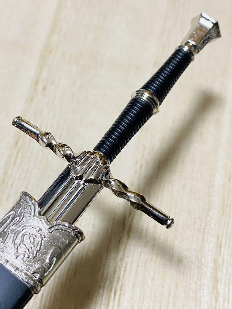 鋼の剣 ウィッチャー3 剣 ミニ武器 キーホルダー アクセサリー