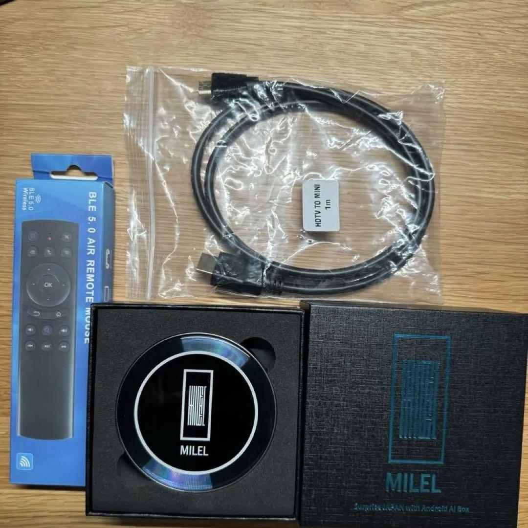 MILEL MB-301　Bluetoothエアマウス miniHDMIケーブル