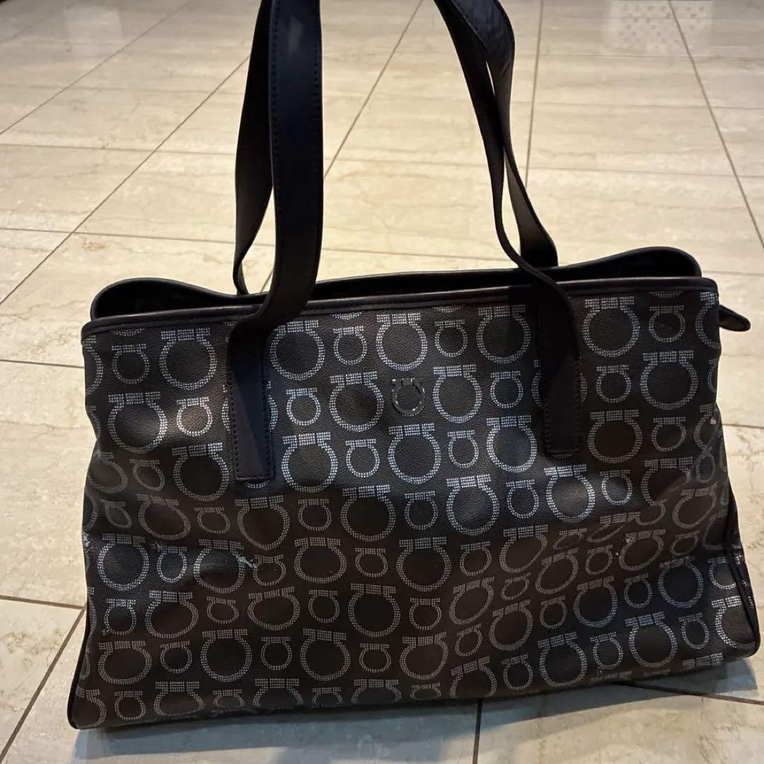 Salvatore Ferragamo ブラウン バッグ