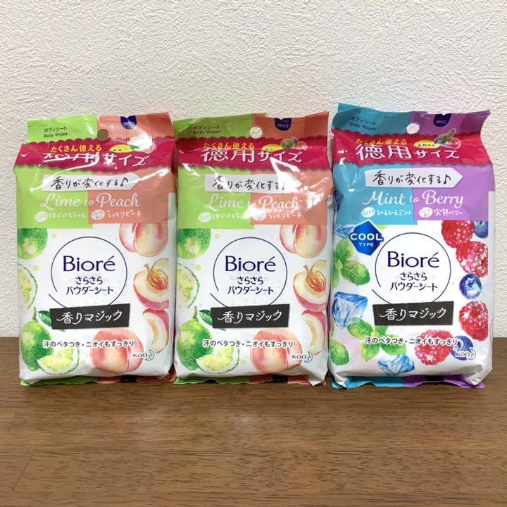 ビオレ さらさらパウダーシート 香りマジック 徳用サイズ 28枚入 3袋セット - メルカリ ビオレ さらさらパウダーシート 香りマジック 徳用サイズ 28枚入 3袋セット - メルカリ