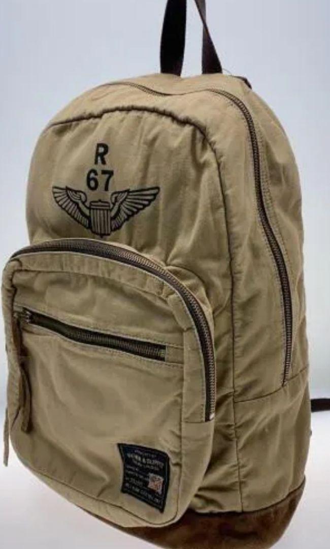 ラルフ　バッグ　ミリタリー　バックパック　 ダブルアールエル　RRL　RALPH