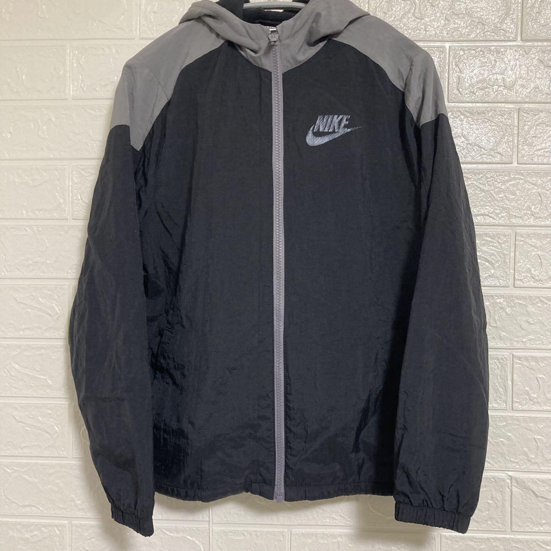 NIKE ナイキ　ナイロンジャケット　セットアップ　上下　ブラック